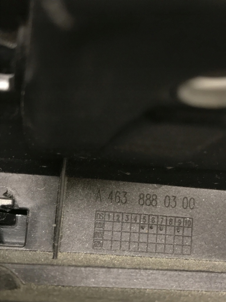 фото №15, Mercedes g klasa w463 решітка радіатора решітка радіатора a4638880400