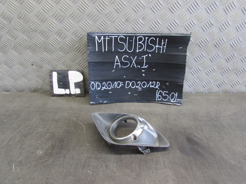 фото №1, Заглушка протитуманної фари лівий перед 8321-a385 mitsubishi asx i 10-14 r.