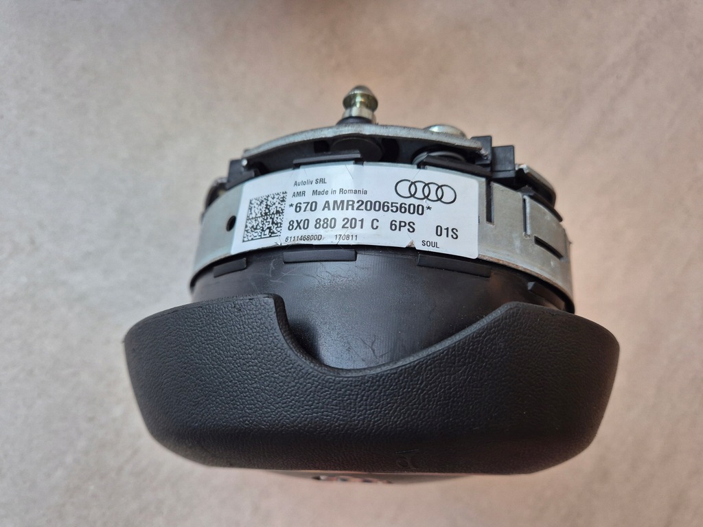 фото №6, Подушка безопасности кожа s-line воздуховод подушка подушка безопасности audi a1 8x 8x0880201c ładna!