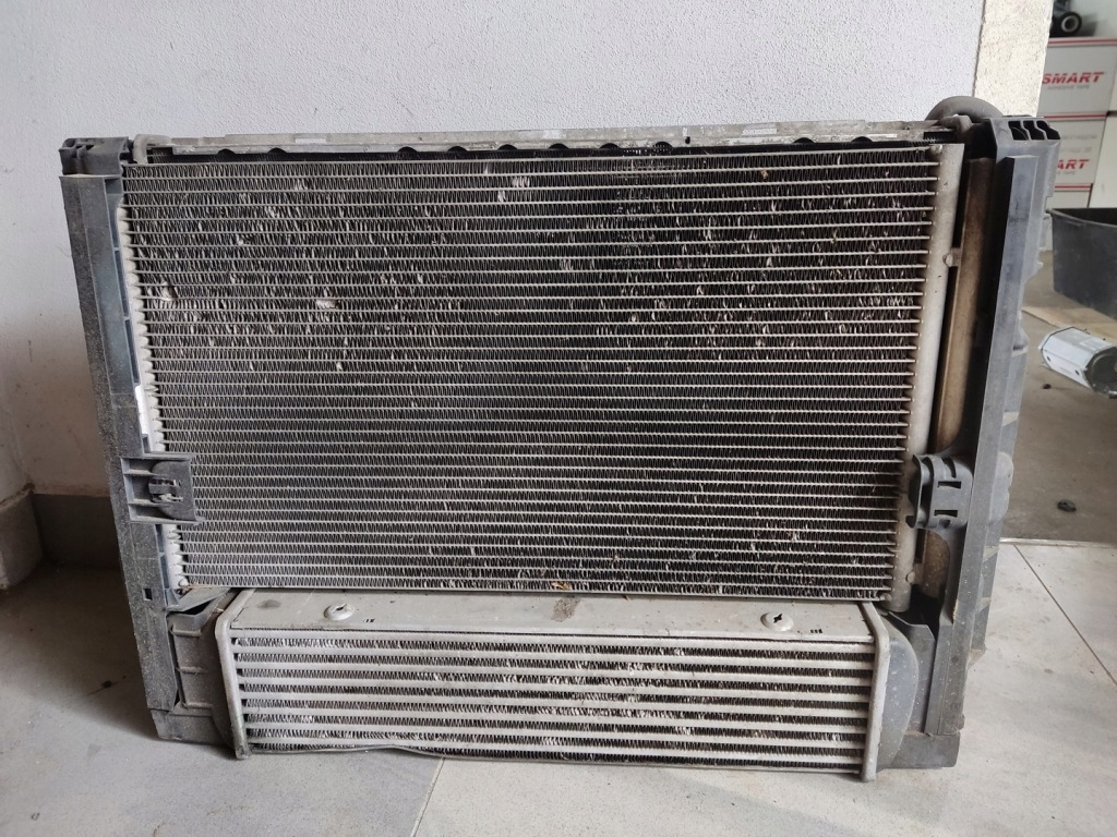 фото №1, Bmw e90 n57 3.0d комплект радіатор автоматична коробка передач