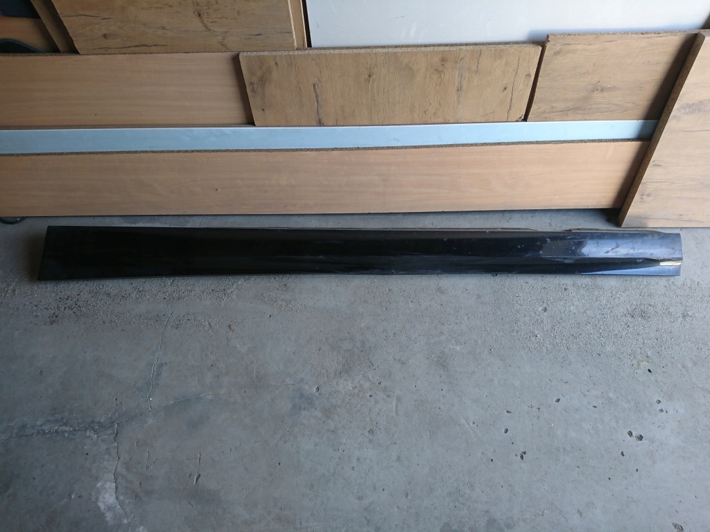 фото №7, Bmw 3 e91/90 lift накладка порог левый schwarzii 668