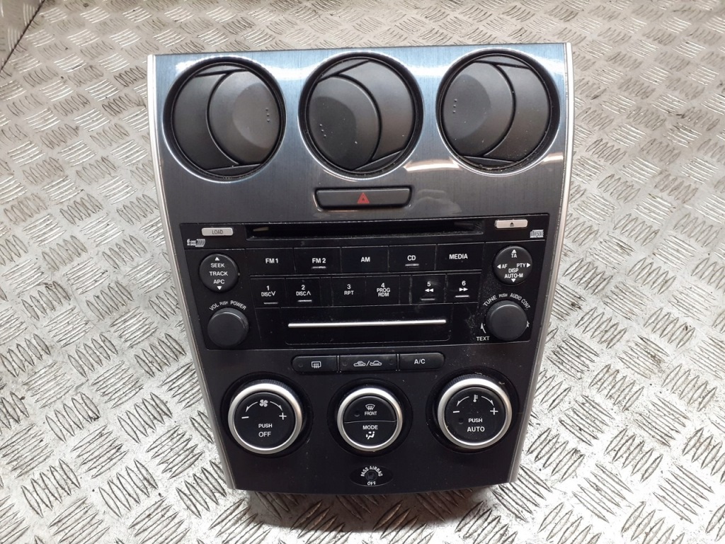 фото №1, Радио панель кондиционер комплект mazda 6 cq-em4570ak