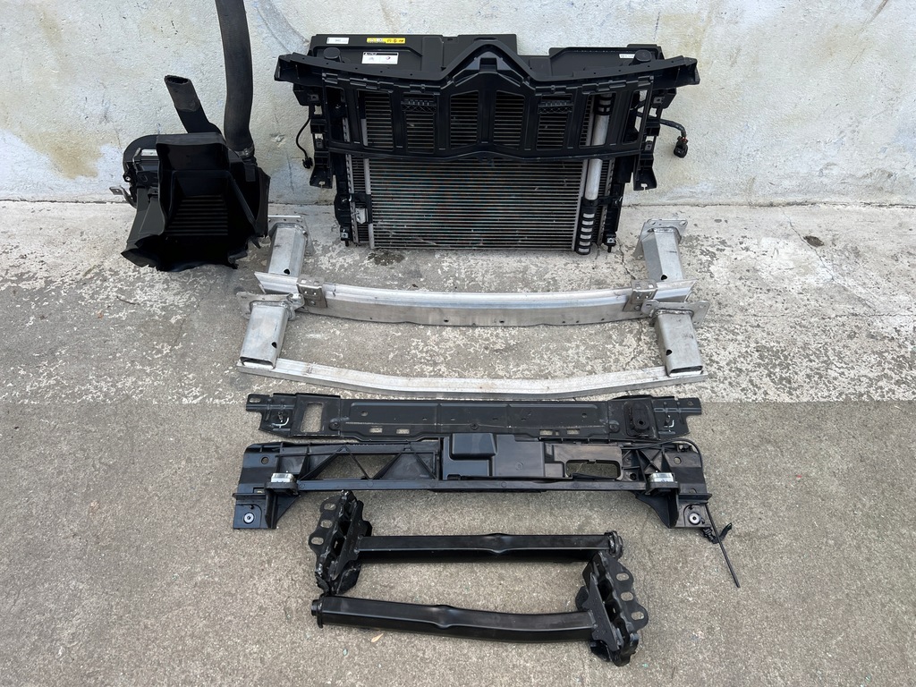 фото №1, Citroen c5 aircross pas передній підсилювач радіатор балка комплект