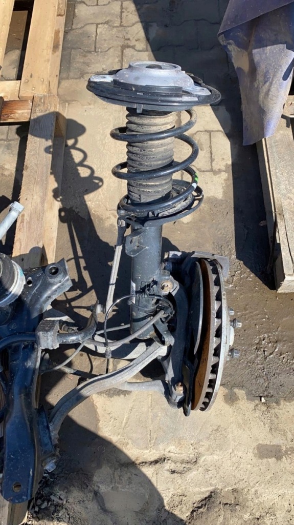 фото №6, Mercedes slk w172 r172 поворотный кулак левая левый перед