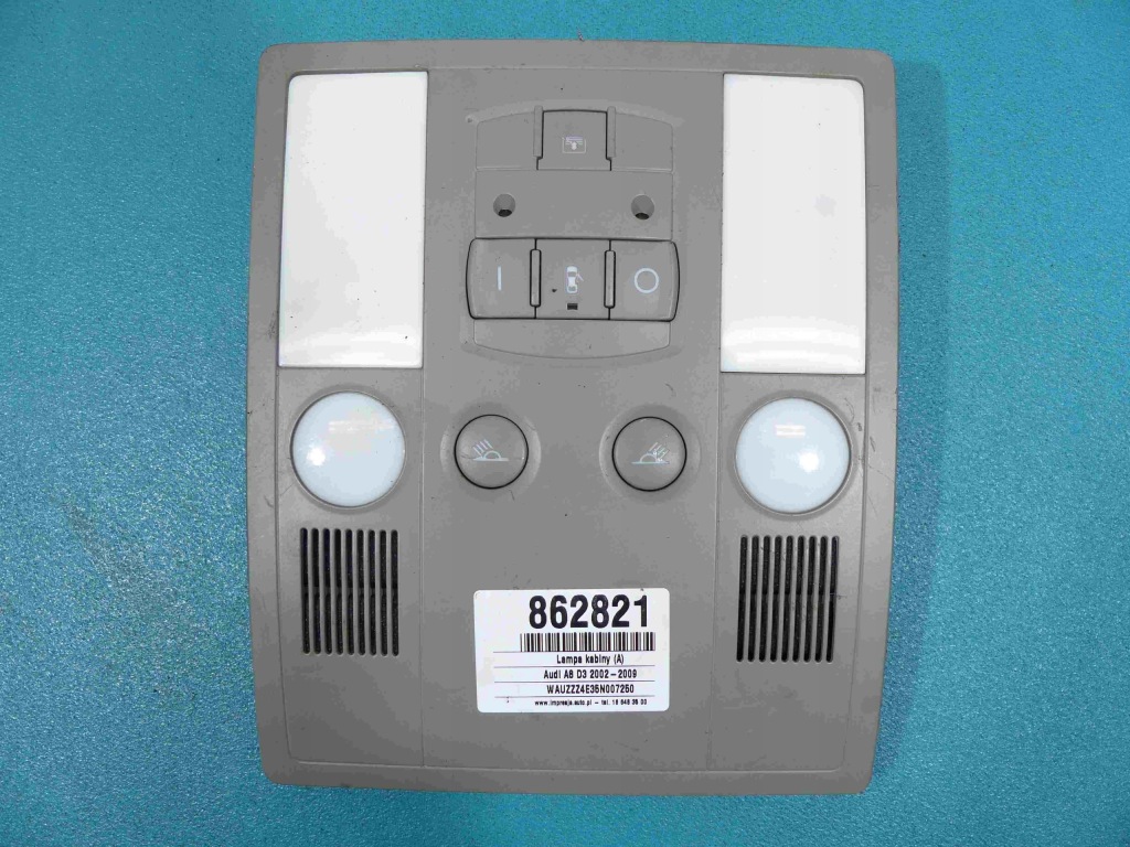 фото №1, Лампа освітлення кабіни задня audi a8 d3