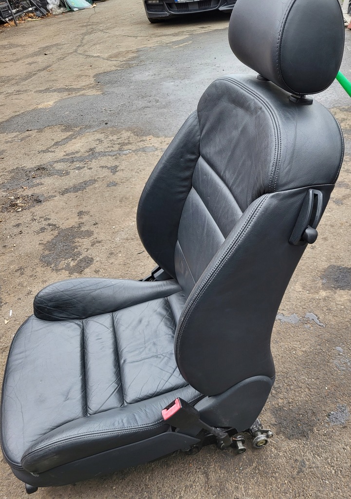 фото №9, Сидіння правий перед пасажира підігріваємий audi a3 s3 8l 3d оригінальний номер eu шкіряний