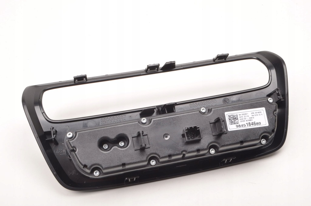 фото №7, Opel mokka b ii панель переключатель кондиционера 2023 r 9845184680 рамка