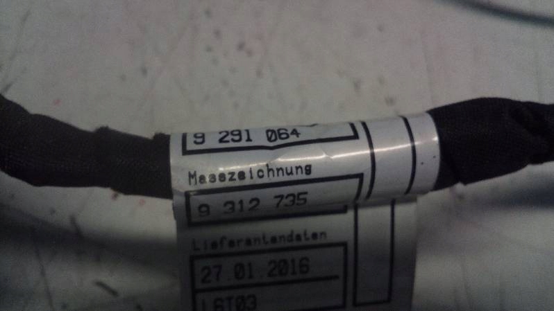 фото №6, Жгут электрическая дверь задняя 9291064 bmw f10