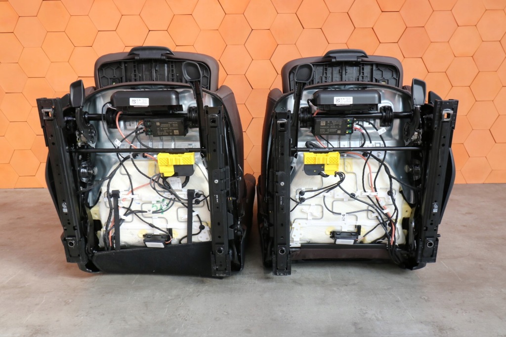 фото №13, Bmw x1 u11 салон сидіння заднє сидіння обшивки тунель шкіра vernasca mokka anglik