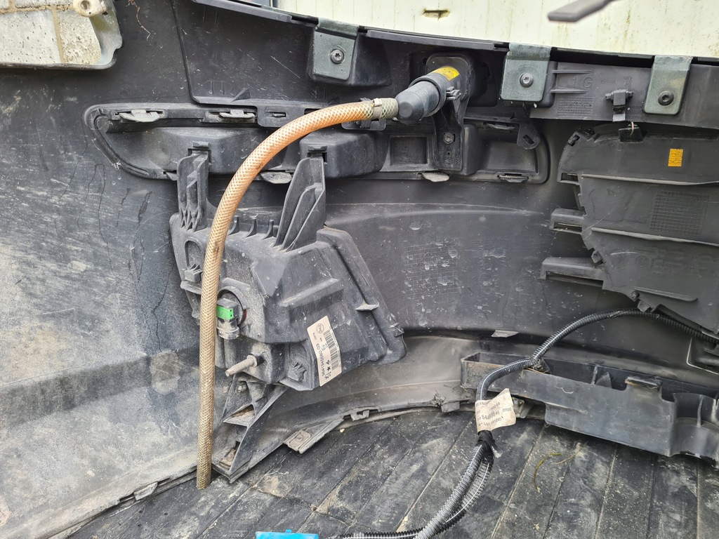 фото №11, Peugeot 407 lift бампер перед передній омивачі kpl