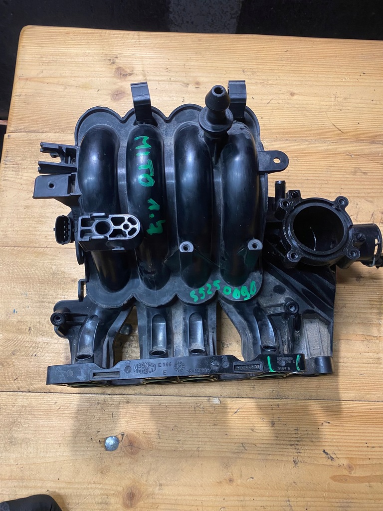 фото №1, Коллектор всасывающий fiat punto evo alfa romeo mito 1.4 8v m-air