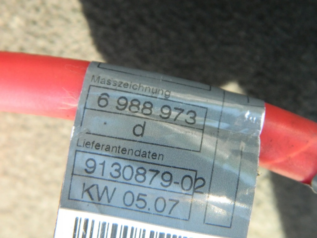 фото №3, Bmw e81 e87 клема плюсова 9130879