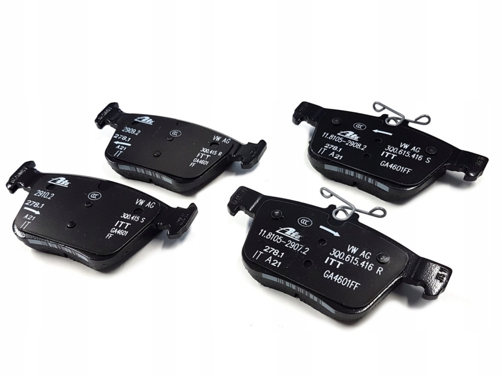 фото №1, Гальмівні колодки гальмівні задня оригінальний номер vw tiguan ii arteon