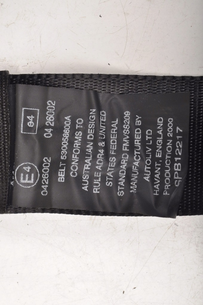 фото №4, Aston martin db7 pas безопасности правый задняя