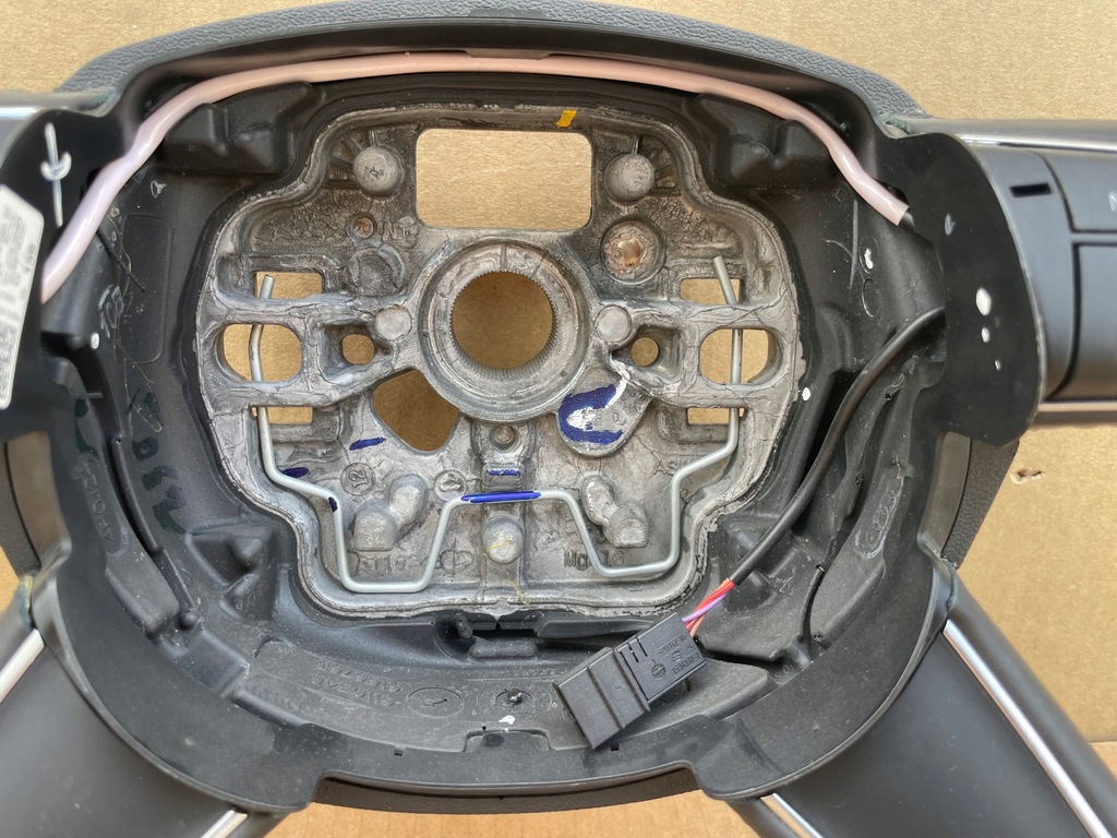 фото №6, Повітропровід audi a6 c7 4g0419091m шкіра jak nowa оригінал