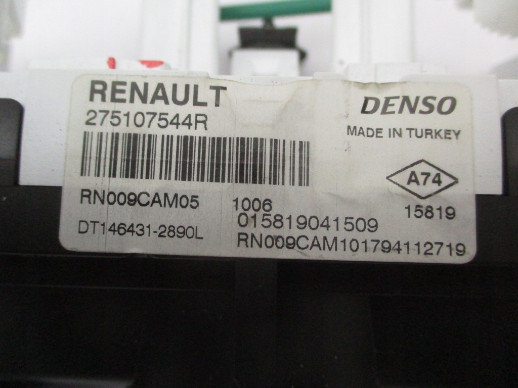 фото №4, Renault clio v панель керування вентиляція 19-23 rok