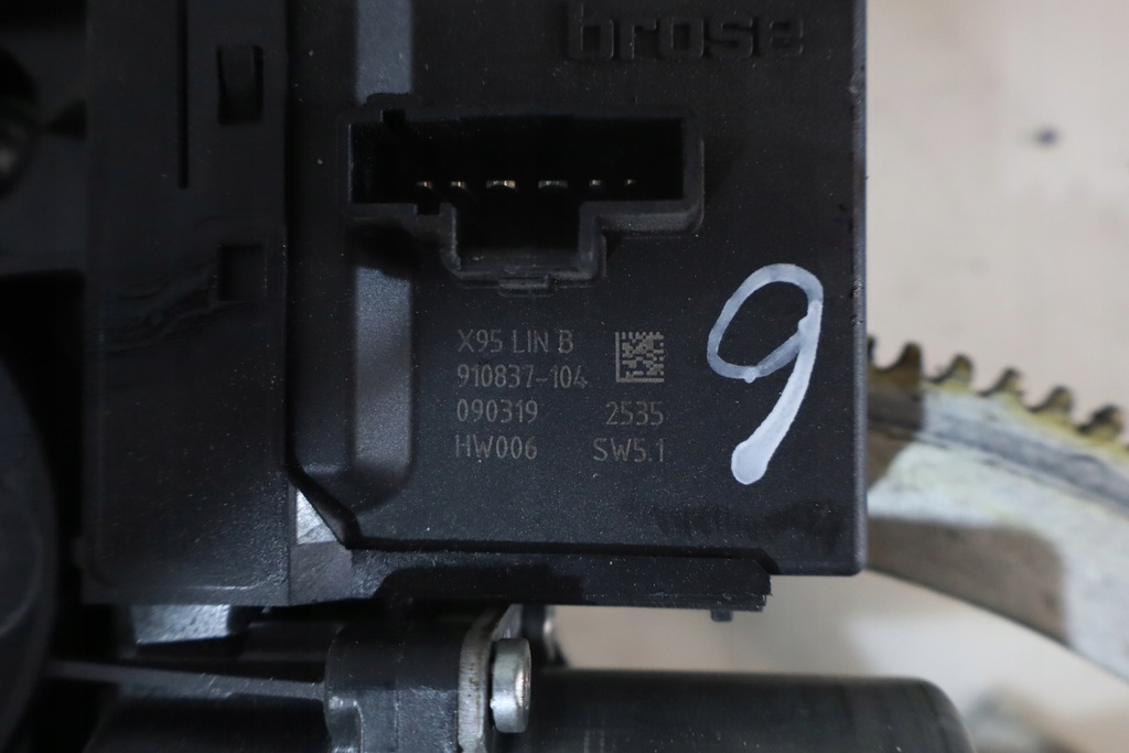 фото №4, Механизм окон левый задняя renault grand scenic iii