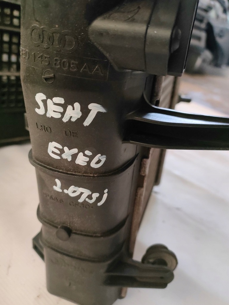 фото №7, Seat exeo 2.0 tsi радіатор інтеркулер