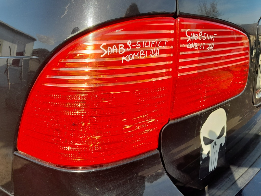 фото №8, Saab 9-5 i lift лампа лівий задня ліва задня кришка багажника з кришки w кришка kombi