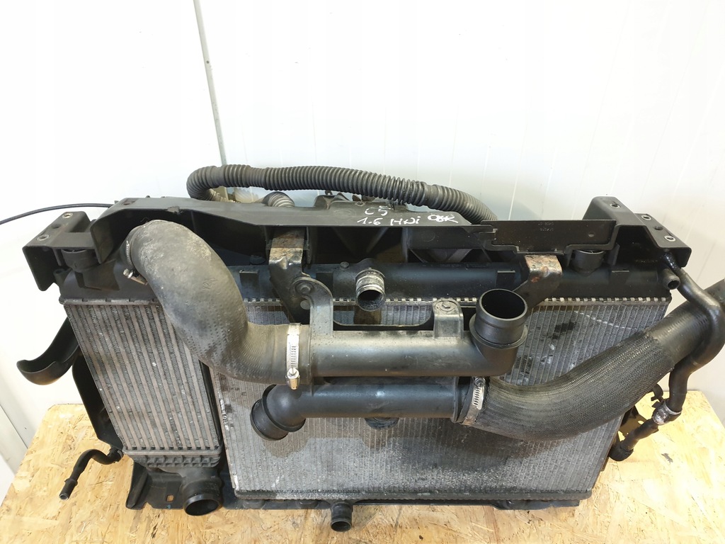 фото №10, Радиатор комплект citroen c5 1,6 hdi