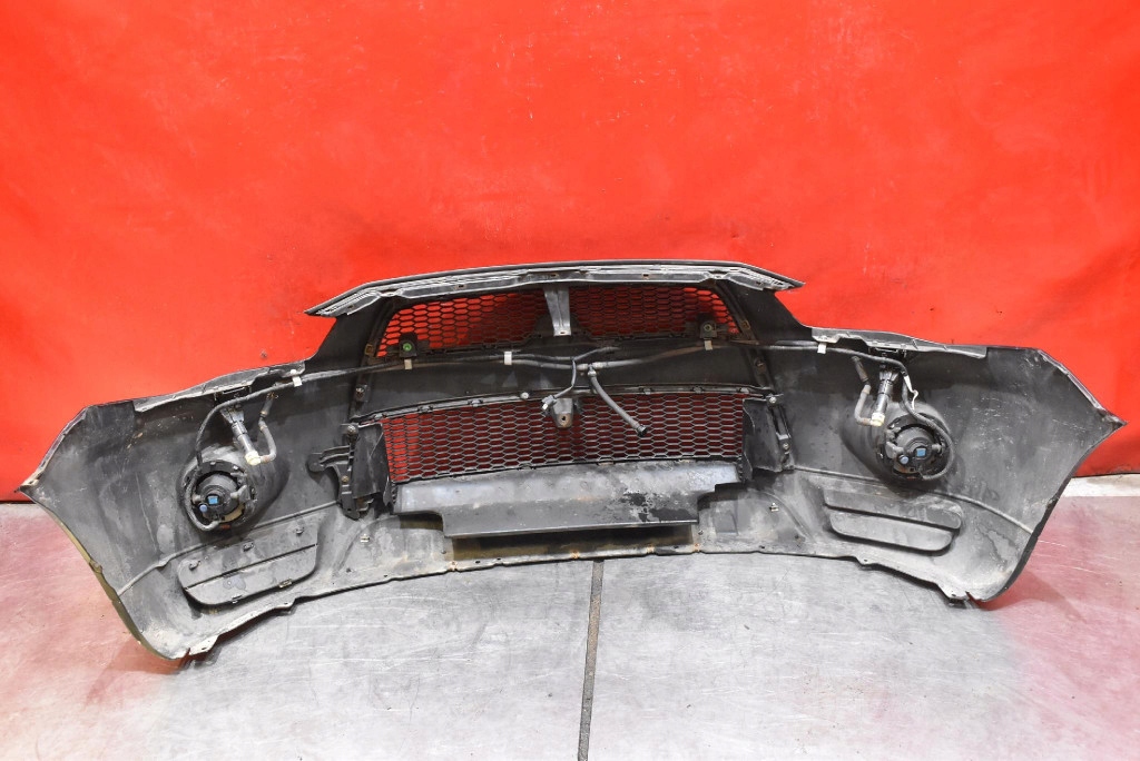 Бампер перед передний чёрный решётка  mitsubishi outlander 2 2 рестайлинг  09-13 Цена