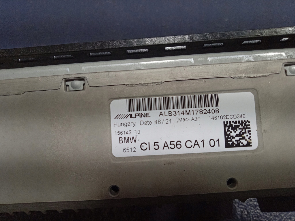 фото №5, Bmw 4 g22 g23 g20 радио навигация mgu 5a56ca1