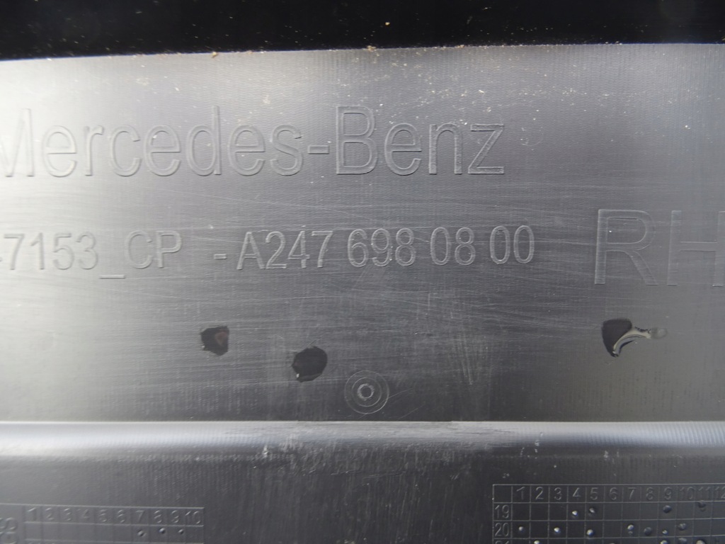 фото №7, Молдинг порог правая mercedes x247 x243