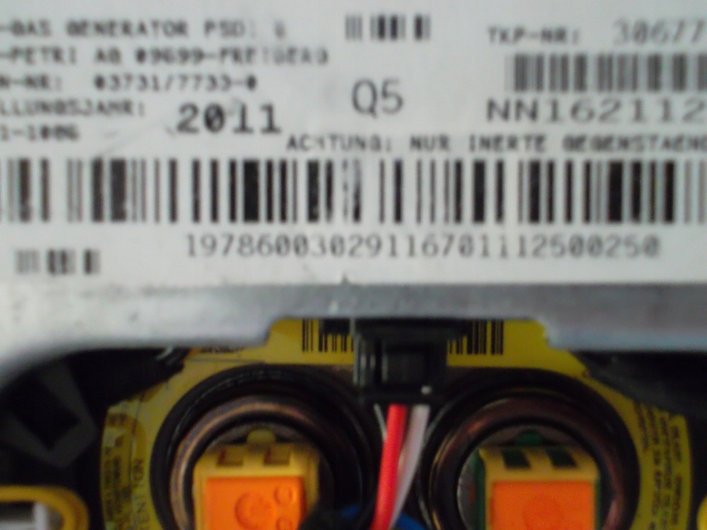 фото №7, Mercedes sls 197 w197 подушка водія nowa