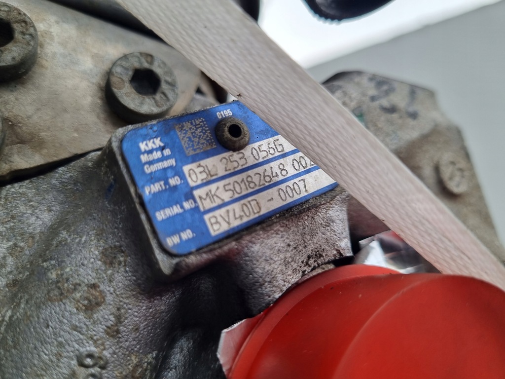 фото №13, Двигатель комплект vw jetta vi 2.0 tdi 140km ładnie pali 166tyś cffa cffb