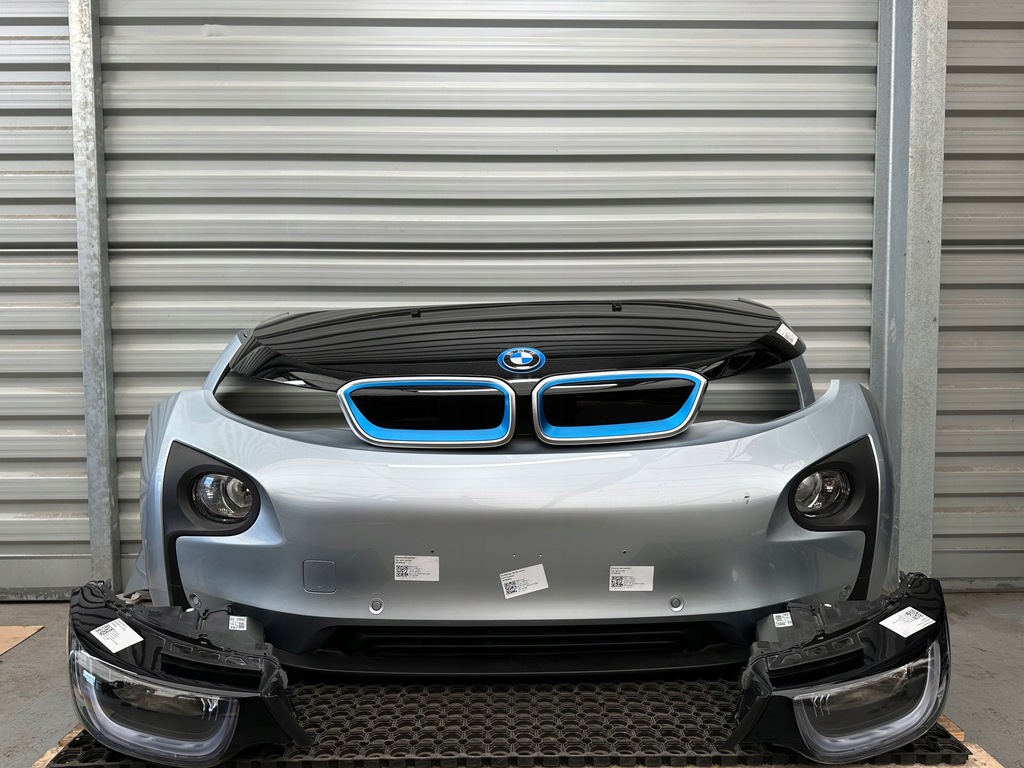 фото №1, Bmw i3 i01 перед капот бампер pas радіатор фари h7