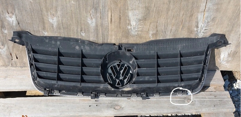 фото №2, Vw passat b5 lift решітка радіатора