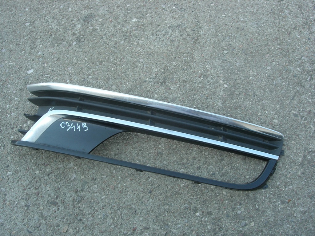 фото №1, Решётка бампера r vw passat b7 3aa853666a w-wa