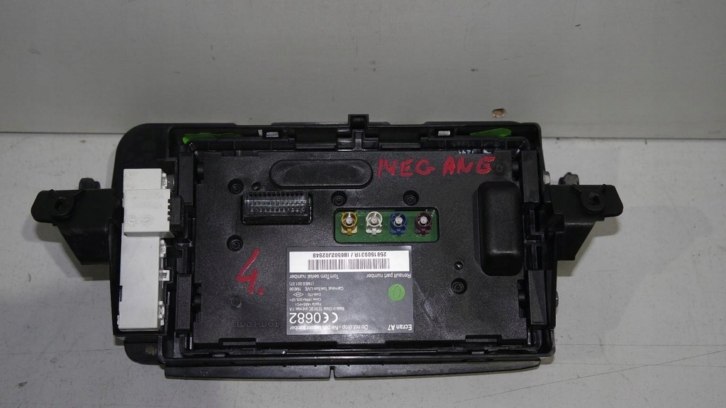 фото №9, Екран навігація renault megane iii 259150931r