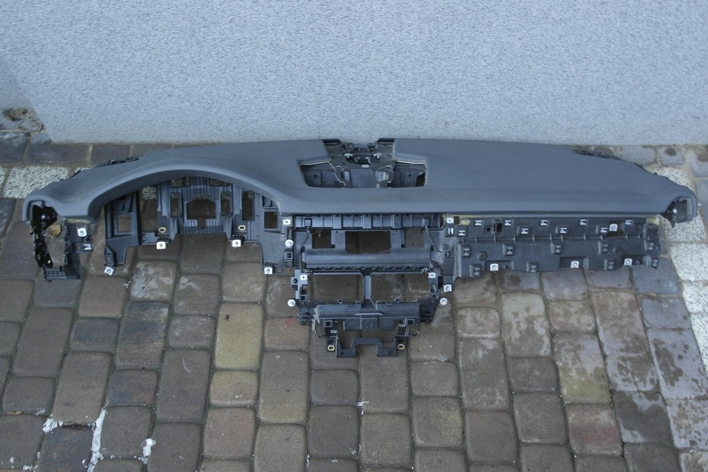 фото №1, Porsche cayenne 9y панель приладів консоль панель приладів pulpit полиця подушка безпеки