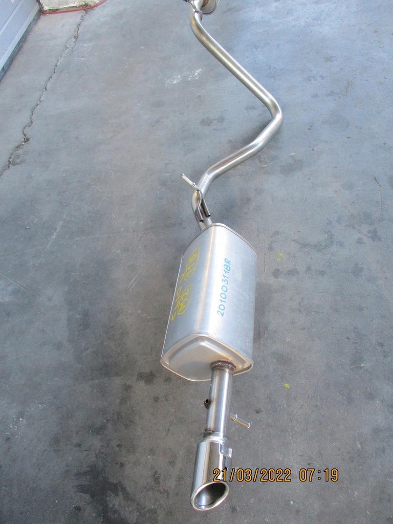 фото №4, Гаситель выхлоп renault clio v 203004574r