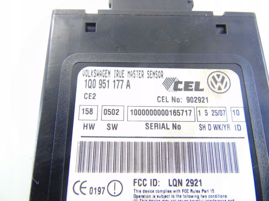 фото №3, Модуль блок керування радара vw eos 1q0951177a