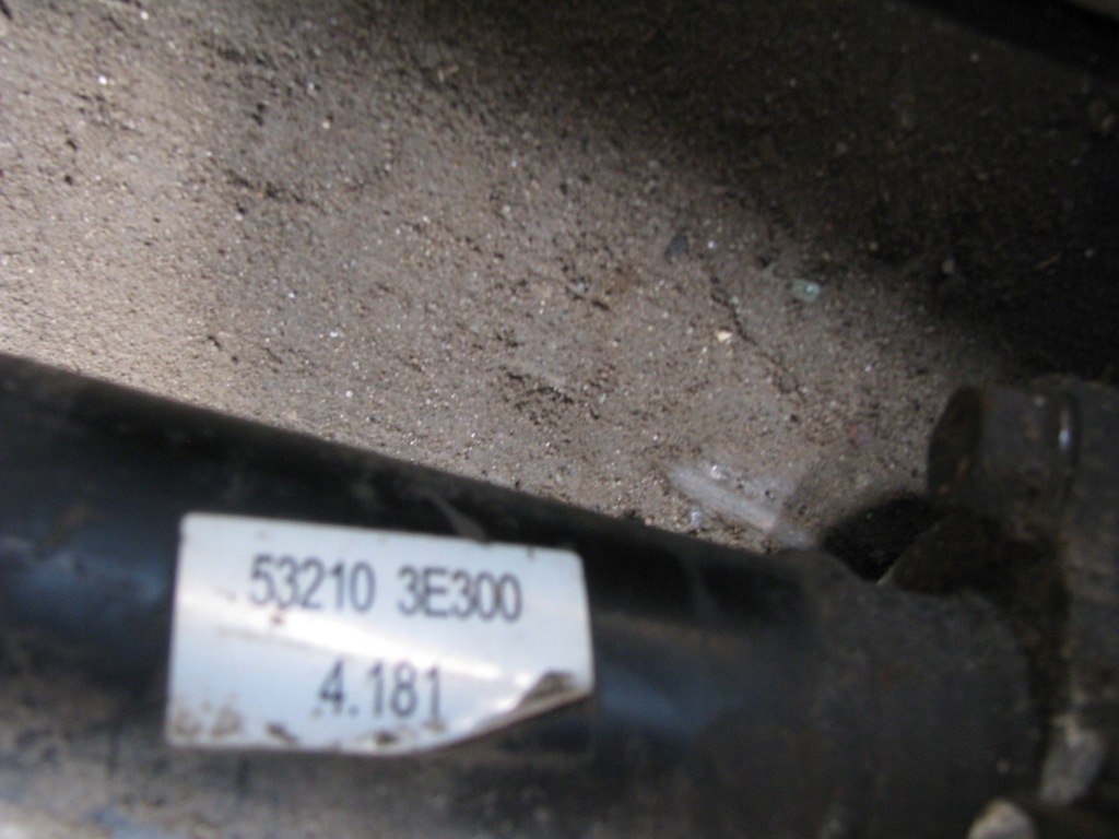 фото №8, Міст передній редуктор kia sorento i 2.5 crdi 53210-3e300 4.181