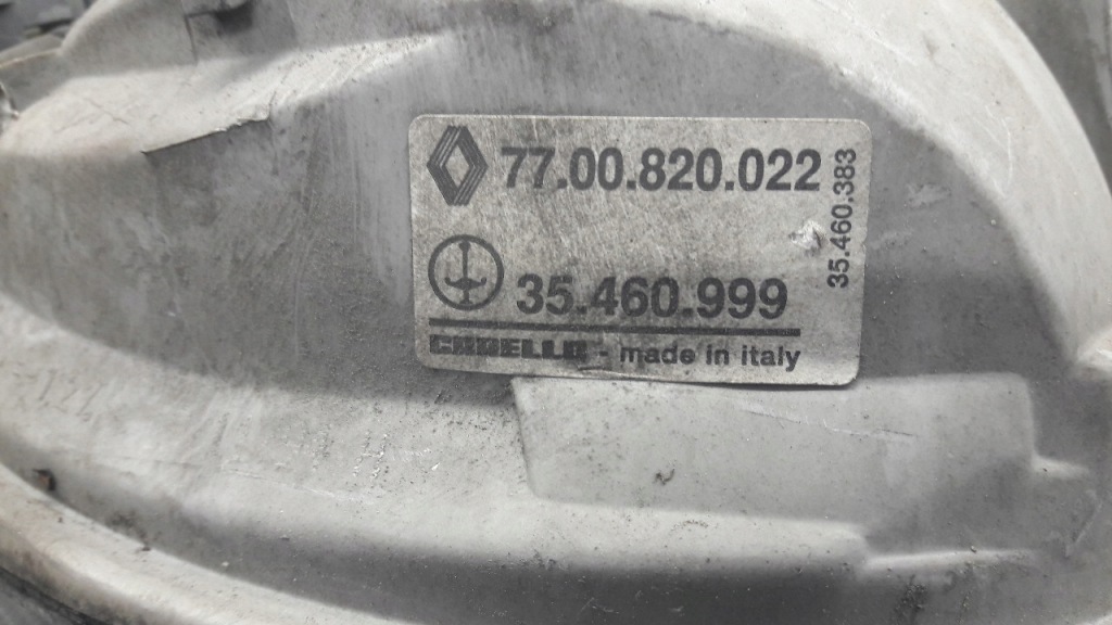 фото №11, 7700820022 фара правий renault twingo carello