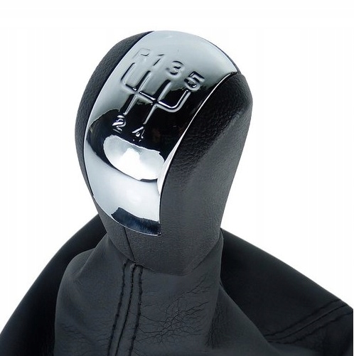 фото №12, Ручка перемикання передач чохол skoda octavia 2 ii хром 5 передач