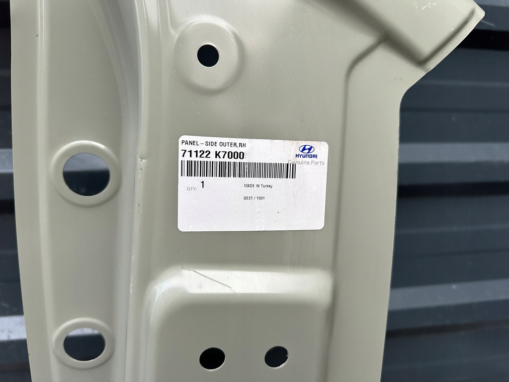 фото №9, Hyundai i10 iii 3 19r- крыло задняя задний порог правый блок двигателя правое обшивка