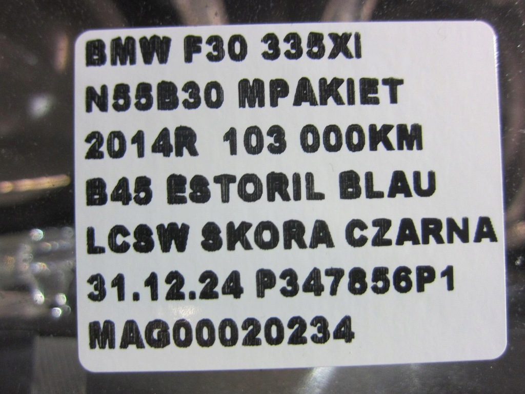 фото №12, Bmw f30 лампа правая передняя перед bi ксенон 7259554 akl usa 63117338708