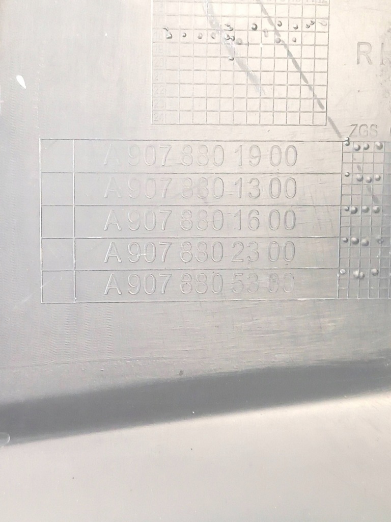 фото №7, Mercedes sprinter 907 910 17- уголок бампера правый задняя pdc a9078801900