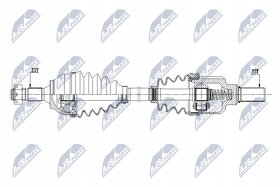Npw-ct-077 nty приводной вал приводная citroen c4 2 1.6hdi Цена