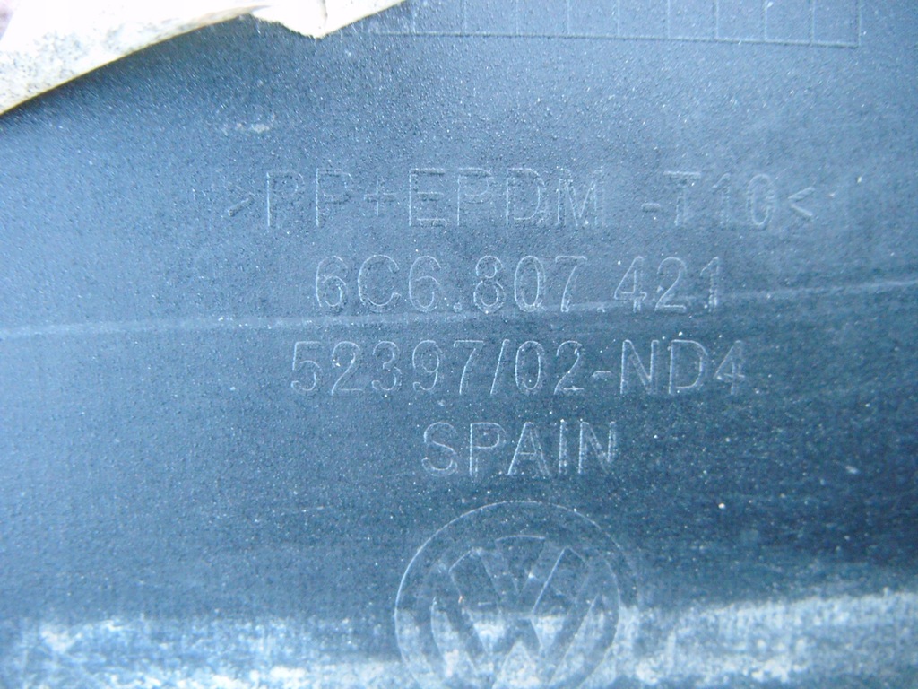 фото №7, Vw polo v 14-17 бампер задняя 6c6807421