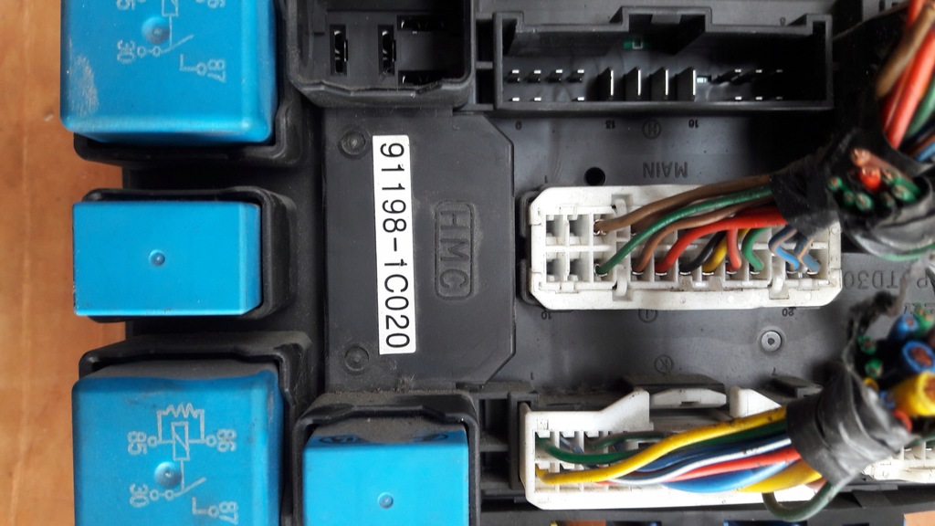 фото №6, Hyundai getz набір стартовий блок керування 0281013141