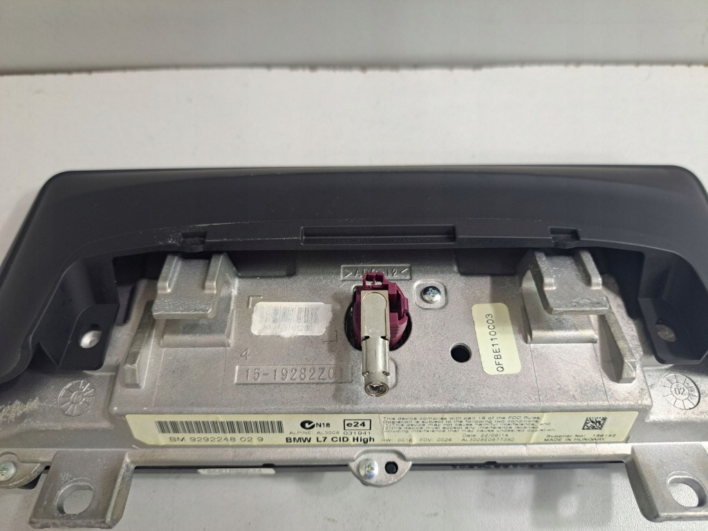 фото №13, Bmw 3 f30 f35 f31 2012 панель / радіопрогравач cd/dvd/gps