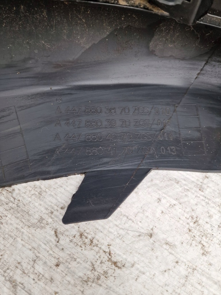 Mercedes vito 447 w447 бампера перед передний с Разборки