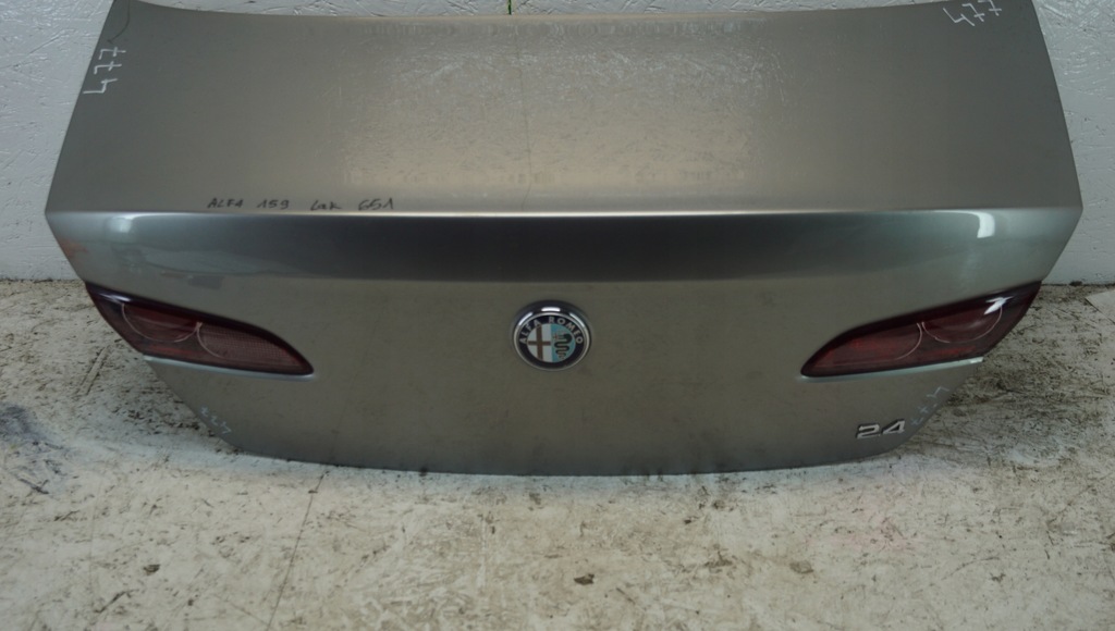 фото №6, Alfa romeo 159 крышка багажника багажника задняя sedan 651