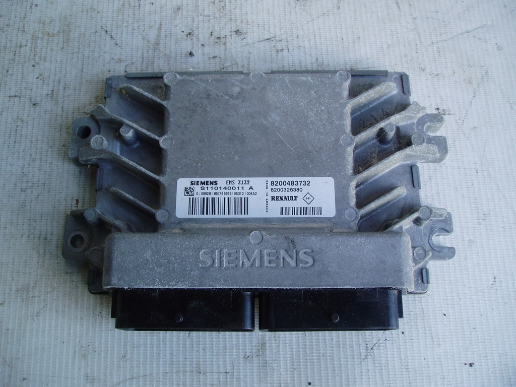 фото №1, Бортовий комп'ютер блок керування двигуна dacia logan sandero 1.4