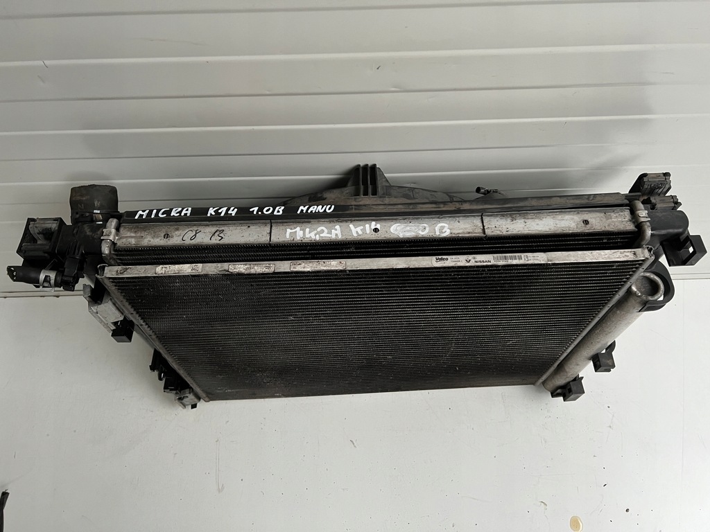 фото №8, Pas передний радиатор nissan micra k14 1.0b бензин механическая коробка передач